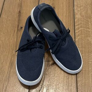 Allbirds Men's Tree Skippers Hazy Indigo Lightweight Boat Shoe. Size M 12 EUC